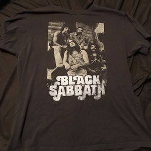 XL Black Sabbath Band Tee
